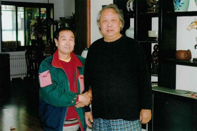 Встреча мастера Му Юйчуня и Сюй Футуна, Пекин 2004 г.