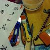 Подклейка рисовой бумаги. Пошаговая инструкция