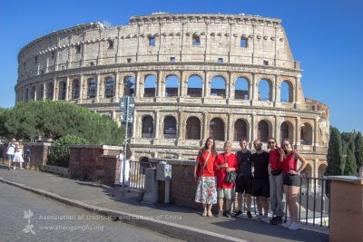 Mu Yuchun in Rome. Italy. 2022