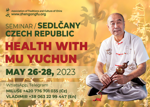 Czech Republic, Sedlčany, Strnadovský mlýn, Sеminar, Health, Master Mu Yuchun, May, 2023.