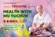 France, Toulouse. Séminaire «Santé avec Mu Yuchun», 5-8 Mai 2023.