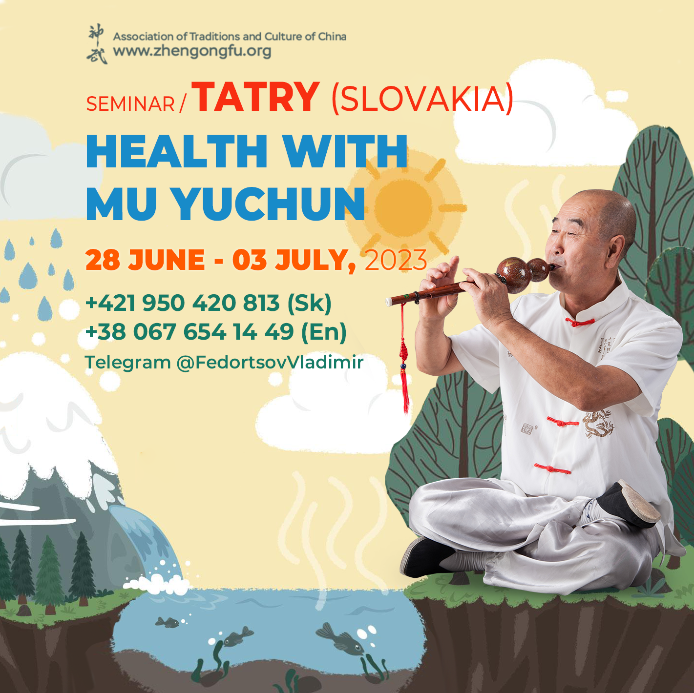 Tatry, Slovakia, Seminar, Health, Master, Mu Yuchun, 2023.