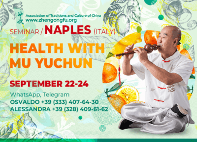 Naples, Italy, Seminar, Health, Wellbeing, Master Mu Yuchun, September, 2023