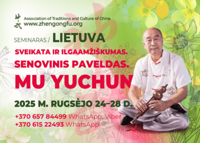 Lithuania, Seminar, Health, longevity, Ancient Heritage, Mu Yuchun, September 2025.